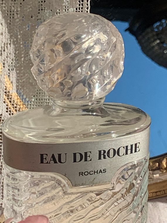 French Vintage 1960s Eau de Roche by Rochas Large… - image 3