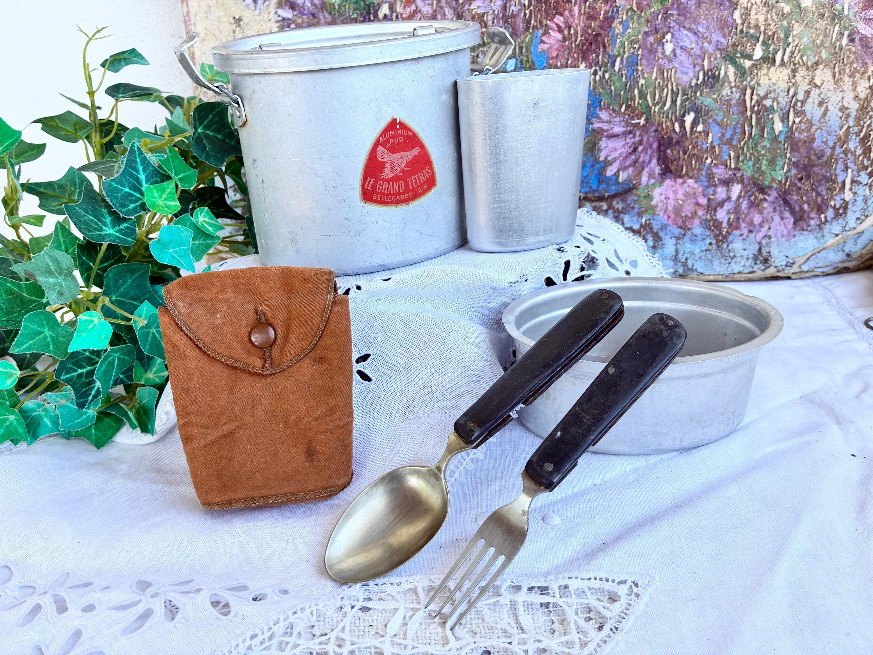 フランス　ホーロー ランチケース　スナックボックス　アンティーク　ビンテージ Vintage French Lunch Box - Etsy