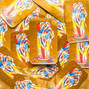 Pansexual Pride Snake | Laminate Sticker | Handmade & Illustrated  | Pride Snake Collection