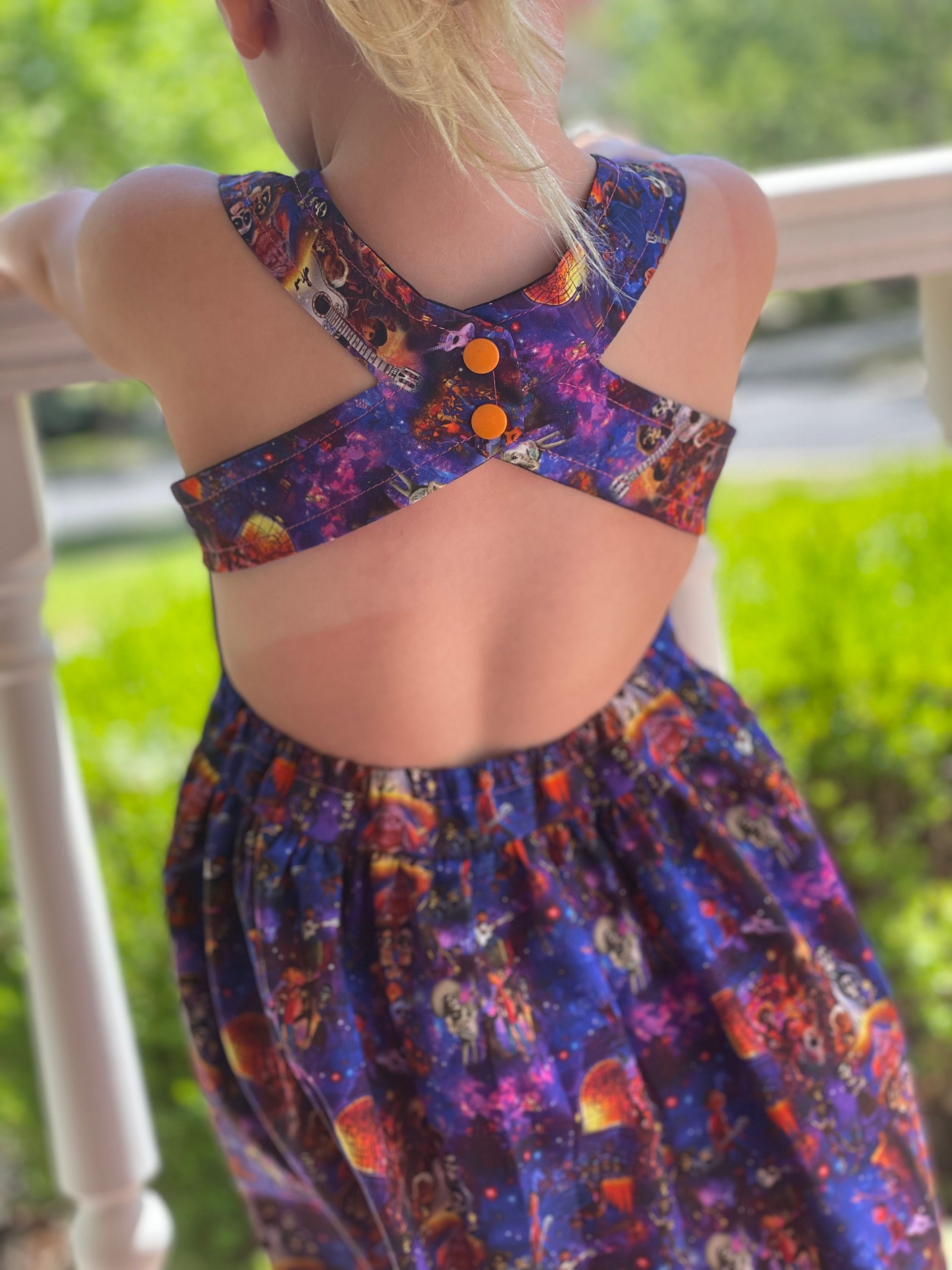 Disney Inspired Sun Dress (Belle, Sleeping Beauty, Rapunzel - Minnie …
