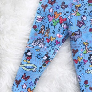 Mickey Friends Leggings for Kids Baby Toddler Kids Disney Pants Mickey Mouse Pants Disney Leggings Girls Mickey Pants Mickey Pants Etsy