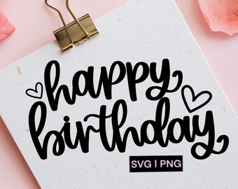 Free Free Happy Birthday Svg Etsy 270 SVG PNG EPS DXF File