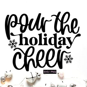 Pour la joie des fêtes svg, sac de vin de noël svg, vin de noël svg, vin de vacances svg, drôle de noël svg, adulte noël svg, xmas png