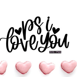 PS kocham cię svg, walentynki svg, kocham cię svg, handttered svg, znak walentynkowy svg, kubek walentynkowy svg, znak miłości svg, znak domu svg