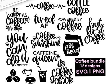 Coffee svg bundle, coffee mug svg, but first coffee svg, hand lettered svg, coffee quote svg, coffee svg files, coffee lover svg, mug svg