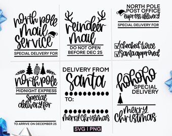 Santa sack bundle svg, santa bag bundle svg, christmas bag bundle svg, christmas present bag svg, hand lettered svg, christmas toy bag svg