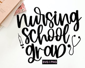 Download Nurse Graduation Svg Etsy