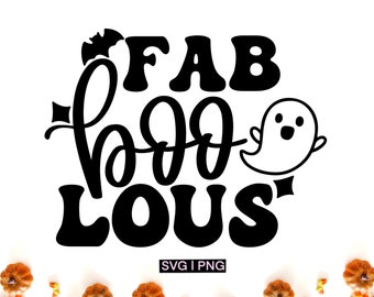 Faboolous svg, camicia di halloween in formato svg, divertente halloween in formato svg, carino halloween in formato svg, fantasma carino in formato svg, halloween bambino in formato svg, mano con lettere in formato svg, caduta in formato svg