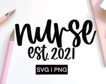 Download Nurse Graduate Svg Etsy