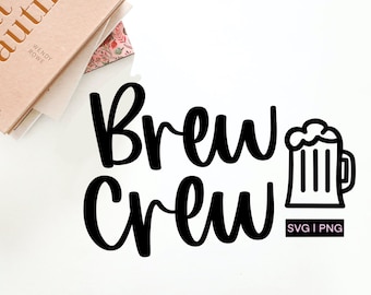 Equipe de cerveja svg, cerveja svg, bebedor de cerveja svg, amante de cerveja svg, svg com letras à mão, beber svg, camisa de cerveja svg, copo de cerveja svg, arquivos de corte de cerveja
