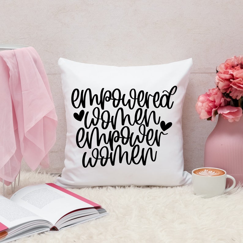 Empowered women empower women svg, women empowerment svg, feminist svg, girl power svg, boss lady svg, strong woman svg, uplift women svg image 6