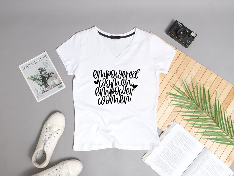 Empowered women empower women svg, women empowerment svg, feminist svg, girl power svg, boss lady svg, strong woman svg, uplift women svg image 2
