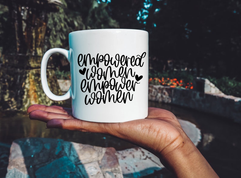 Empowered women empower women svg, women empowerment svg, feminist svg, girl power svg, boss lady svg, strong woman svg, uplift women svg image 3