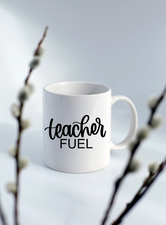 Teacher Fuel SVG, PNG, PDF, Coffee Logo SVG, Teacher Coffee SVG