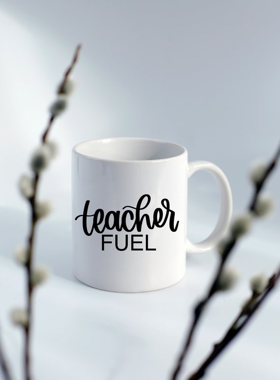 Teacher Fuel SVG, PNG, PDF, Coffee Logo SVG, Teacher Coffee SVG