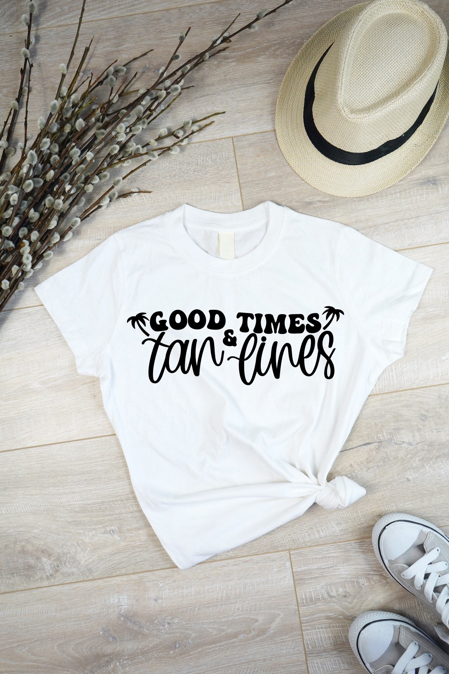 Good Times and Tan Lines Svg Summer Shirt Svg Beach Bag Svg - Etsy