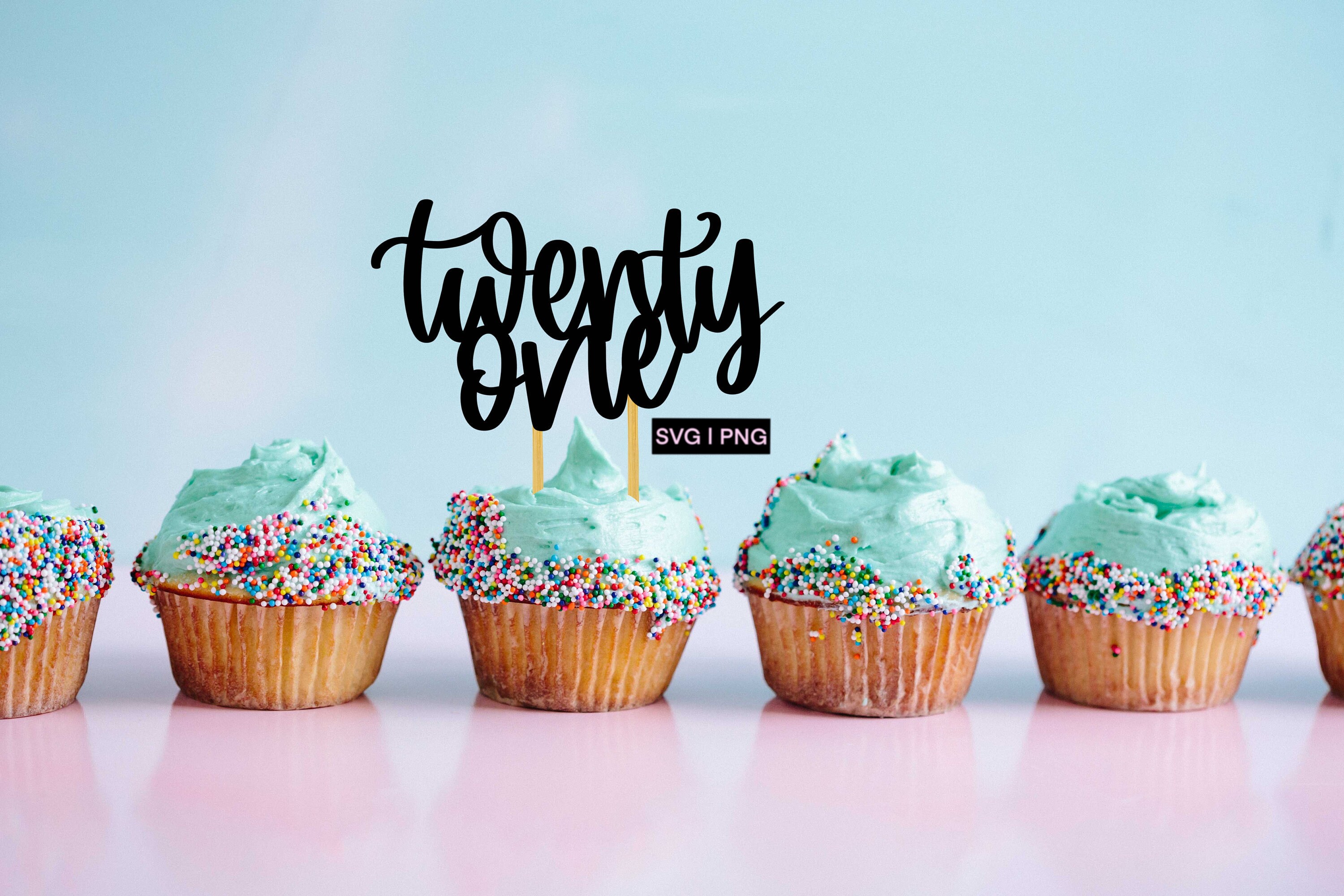 Kreatwow Decorazioni 21° Compleanno: Striscione E Cake Topper Oro Nero Con Scritta Twenty Fucking One - 5