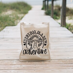 Everyday is a New Adventure Svg, Travel Quote Svg, Travel Mug Svg ...