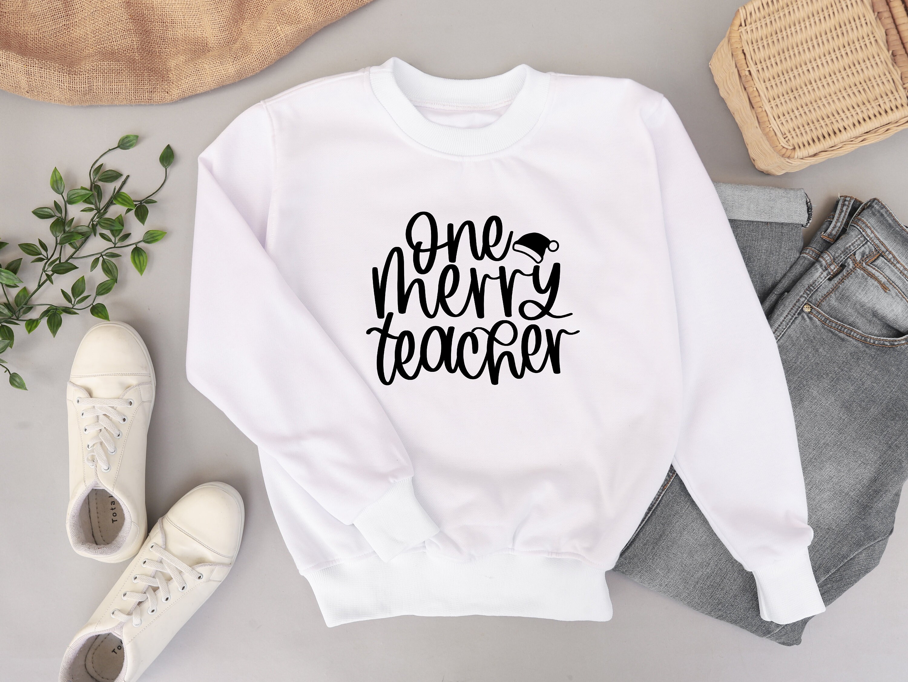 One Merry Teacher Svg, Teacher Christmas Svg, Teacher Christmas Shirt ...