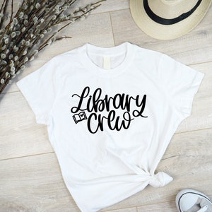 Library Crew Svg Librarian Svg Book Lover Svg Library Team - Etsy