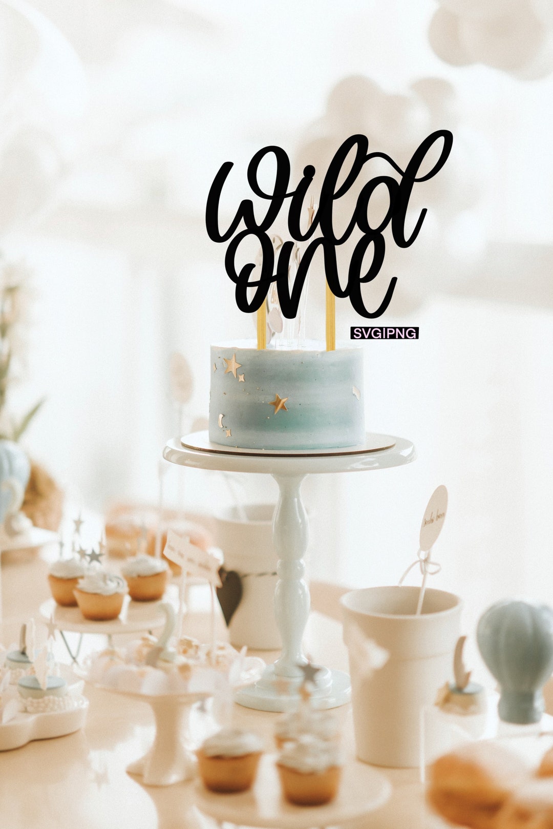 Wild One Svg, First Birthday Cake Topper Svg, 1st Birthday Svg ...