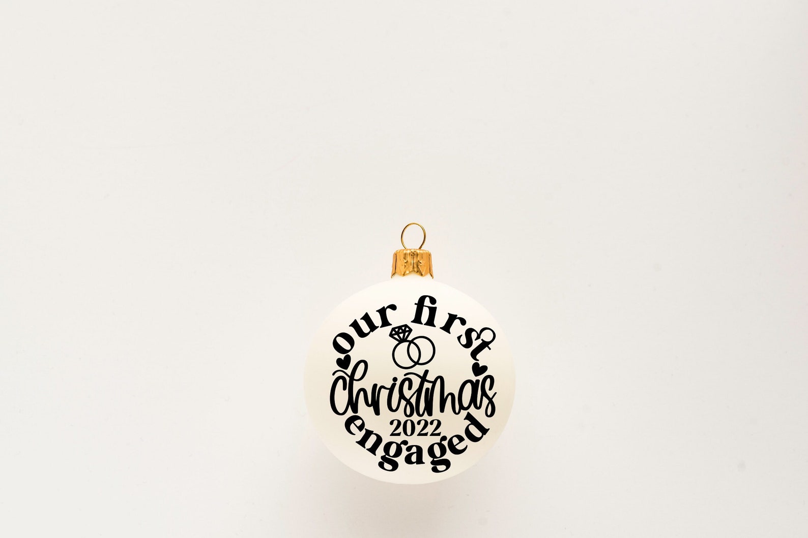 Our First Christmas Engaged Svg Christmas 2022 Svg Engaged Etsy Canada