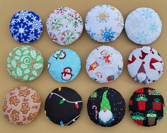 Catnip Pillows Winter Holiday Christmas (12 Designs & 2 Sizes)