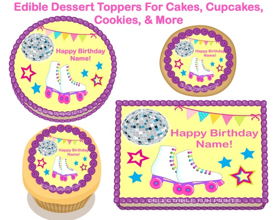 24 GIRLS 6TH SIXTH BIRTHDAY ICE//ICING EDIBLE FAIRY//CUP CAKE//BUNS TOPPERS