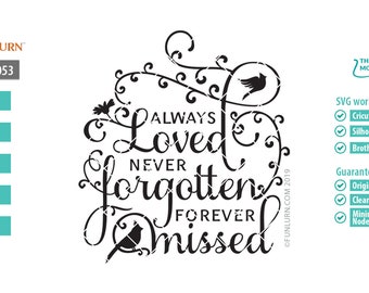 Download In loving memory butterfly svg files memorial quotes grief ...