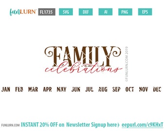 Download Family Birthday Board Svg Etsy