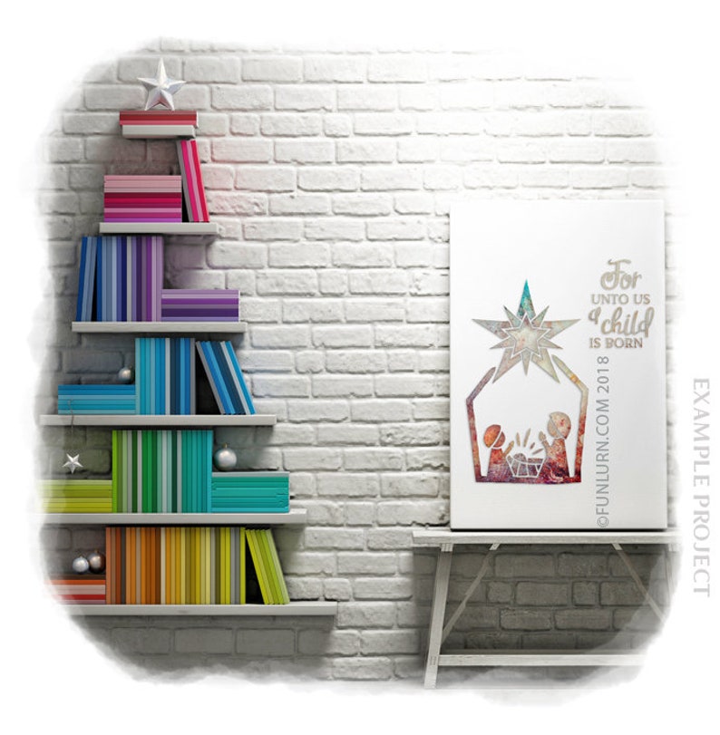 Download Cameo File Cricut File For Unto Us A Child Is Born Manger Svg Svg Png Dxf Eps Christmas Svg Word Art Baby Jesus Nativity Svg File Visual Arts Craft Supplies Tools