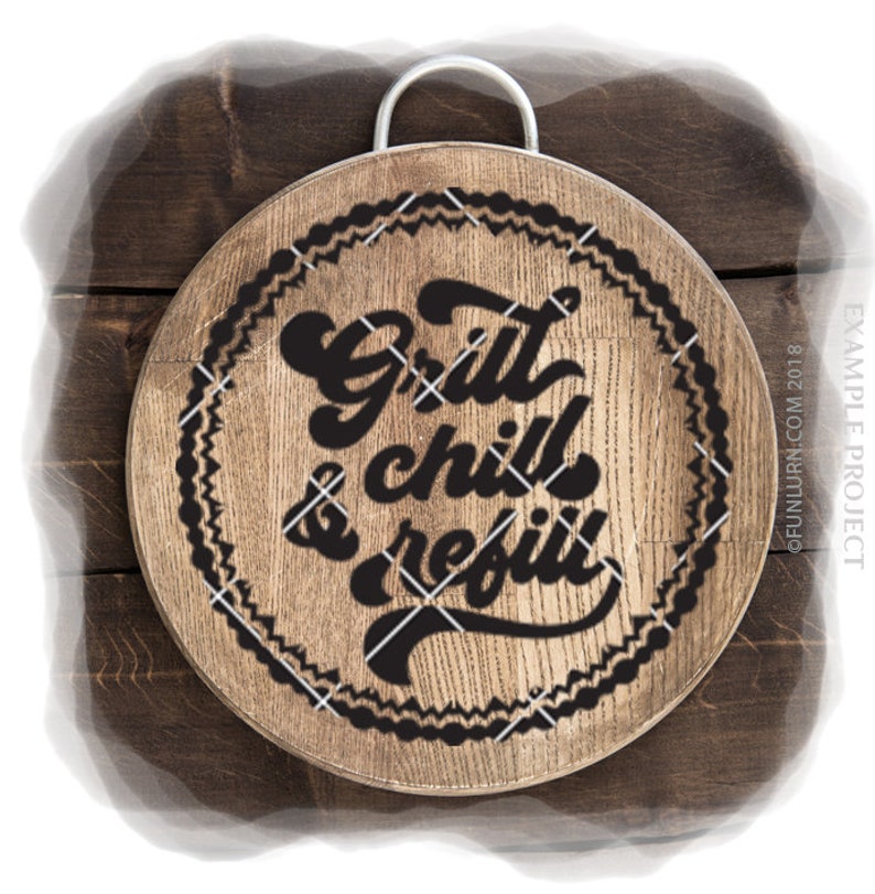 Download Grill Chill and Refill svg Father's day svg Apron svg | Etsy