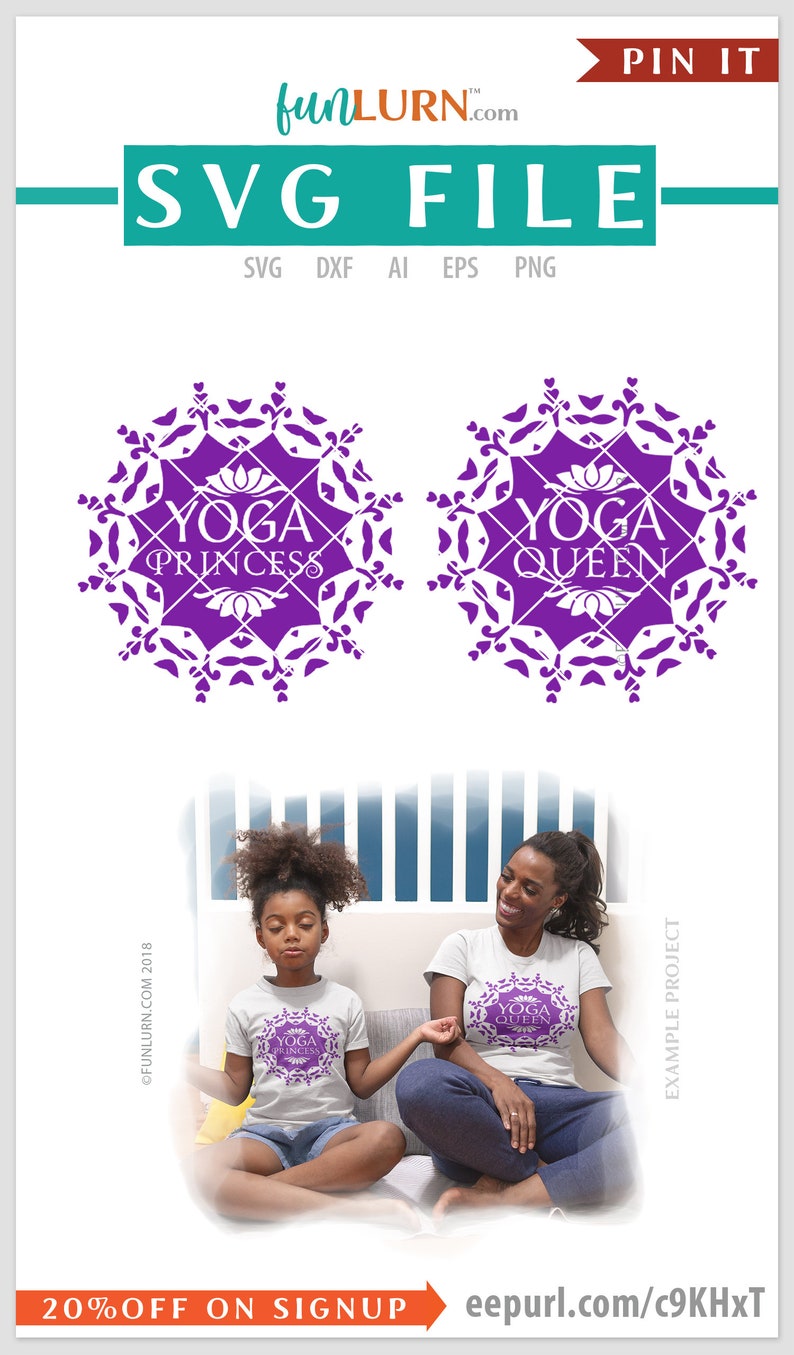 Download Svg Dxf Png Mothers Day Yoga Princess Svg Christmas Present Idea Ai And Eps Formats Included Mother Daughter Shirts Yoga Queen Svg Paper Visual Arts Truongsinhhoc Com Vn