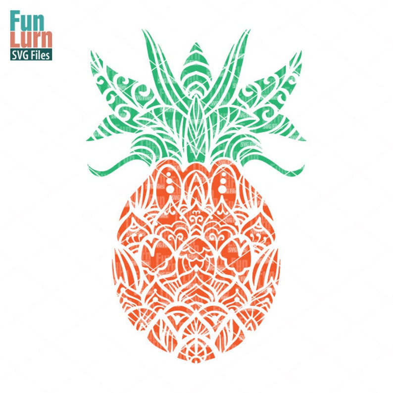 Download Mandala Pineapple Svg For Crafters - Layered SVG Cut File