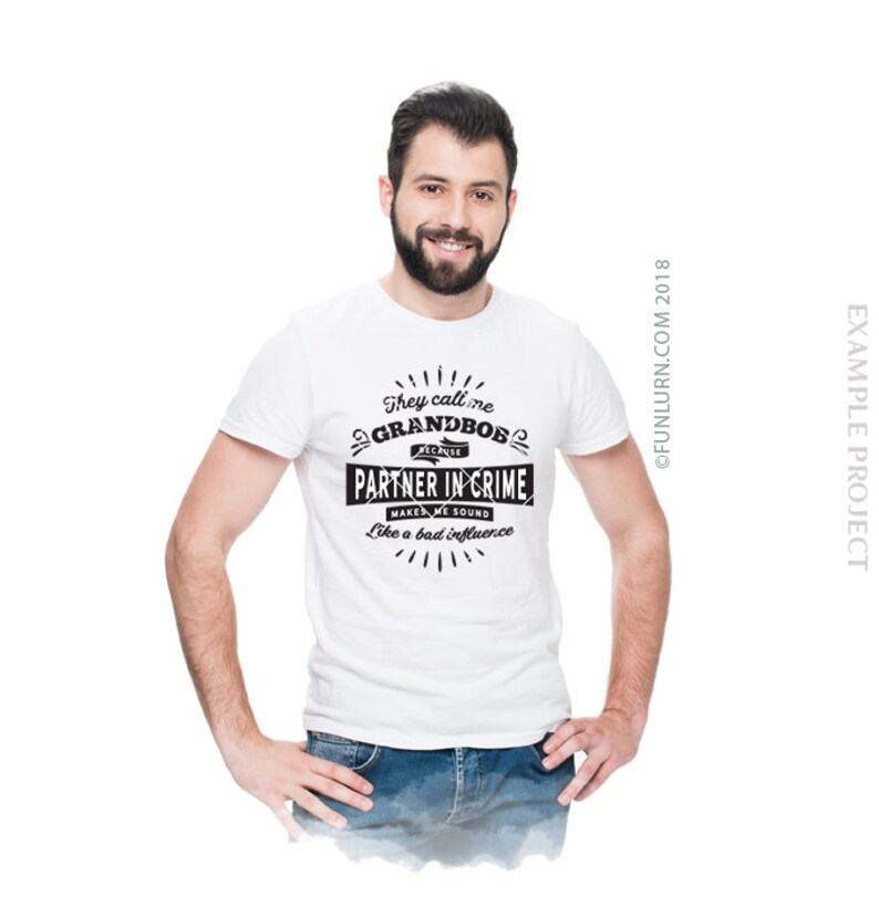 Download Gift Png Dxf Eps Father S Day Svg Grandpa Svg Shirt They Call Me Grandbob Because Partner In Crime Makes Me Sound Like A Bad Influence Materials Craft Supplies Tools Delage Com Br