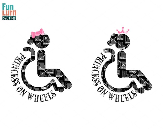 Free Free 223 Princess Wheelchair Svg SVG PNG EPS DXF File