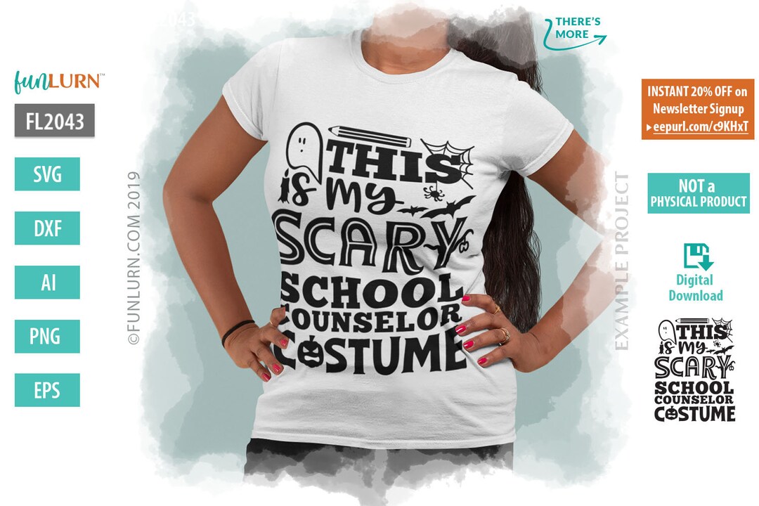 Buy This is My Scary Teacher Costume Svg / Halloween Svg / Online in India  