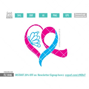 Sensibilisation à la perte infantile SVG, Perte de grossesse, mémorial, bébé, dans la mémoire aimante, Ruban de sensibilisation, Bleu et Rose, Bébé Ange, svg png dxf eps