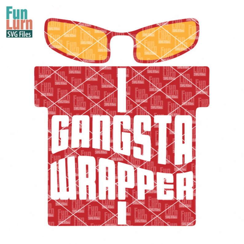 Download Gangsta Wrapper SVG Christmas svg Ugly Christmas Sweater ...
