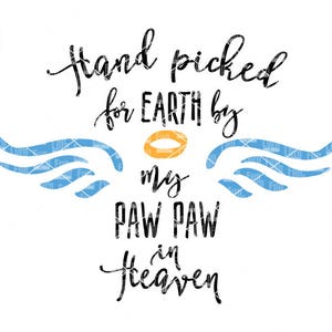Choisi pour la terre du SVG, choisi SVG, par ma Paw Paw, la papaye en ciel svg, png, dxf, eps, couper fichier, fichier de coupe pour Silhouette Cameo