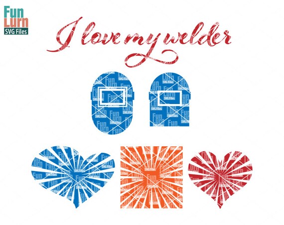 Download Welder SVG I love my welder svg Welding Mask spark I love ...