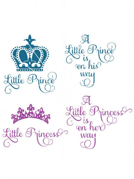 Free Free 112 Prince Or Princess Gender Reveal Svg SVG PNG EPS DXF File