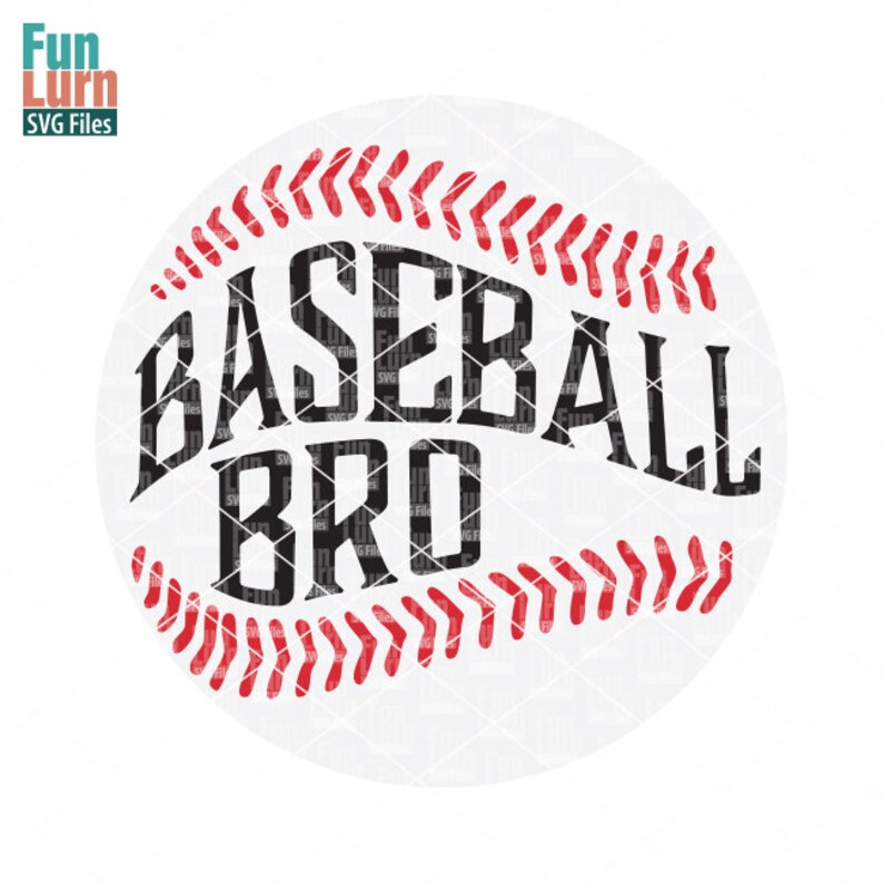 Download Baseball Bro svg Baseball svg Brother Heart softball | Etsy