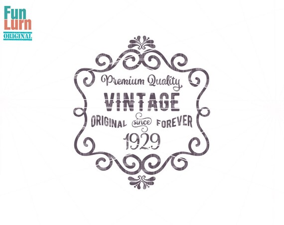 Download Premium Quality Vintage Svg Limited Edition Vintage Svg Etsy