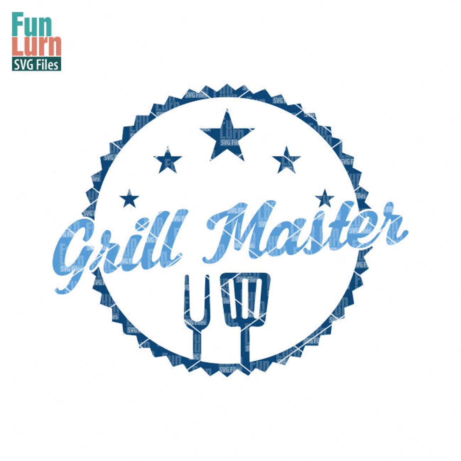 Download Father's day svg Grill Master svg grill bbq apron | Etsy