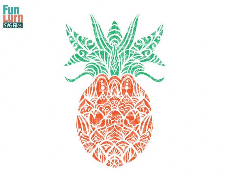 Download Pineapple SVG Pineapple Mandala SVG beach svg Aloha | Etsy
