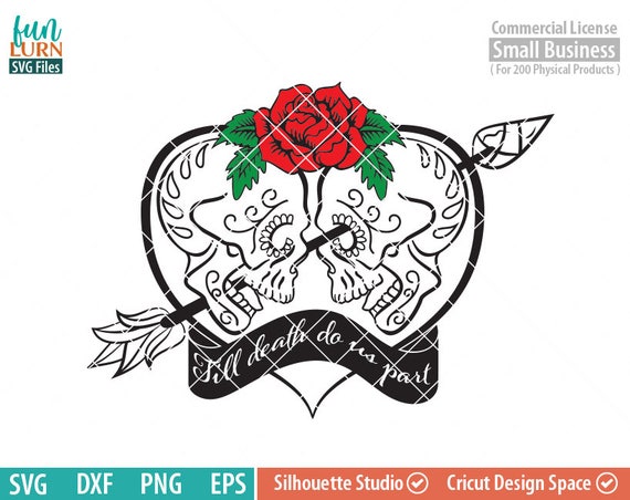 Download Till Death Do Us Part Svg Halloween Wedding Gothic Wedding Etsy