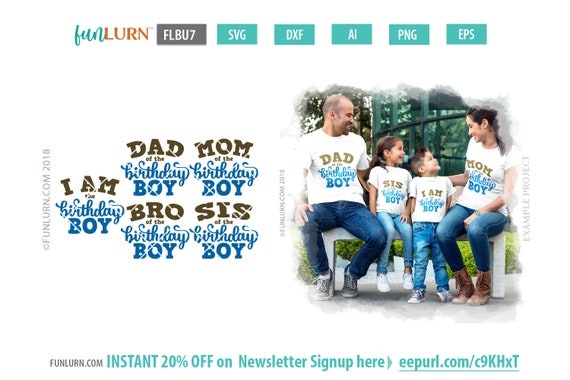Download Birthday Boy Svg Mom Of The Birthday Boy Dad Of The Etsy