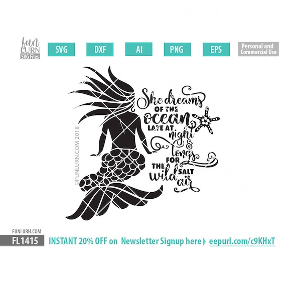 Free Free Salt Life Mermaid Svg SVG PNG EPS DXF File