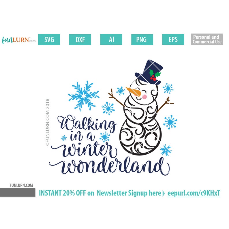 Download Swirly Snowman Bundle SVG Walking in a winter wonderland ...